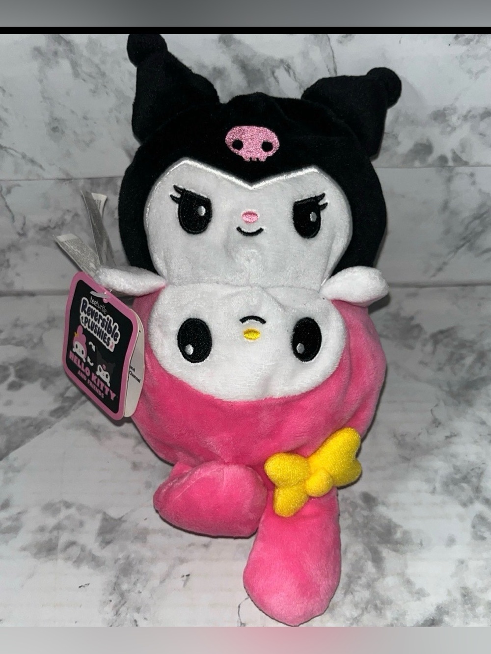 Sanrio Hello Kitty And Friends My Melody & Kuromi Reversible Plushies Plush Toy